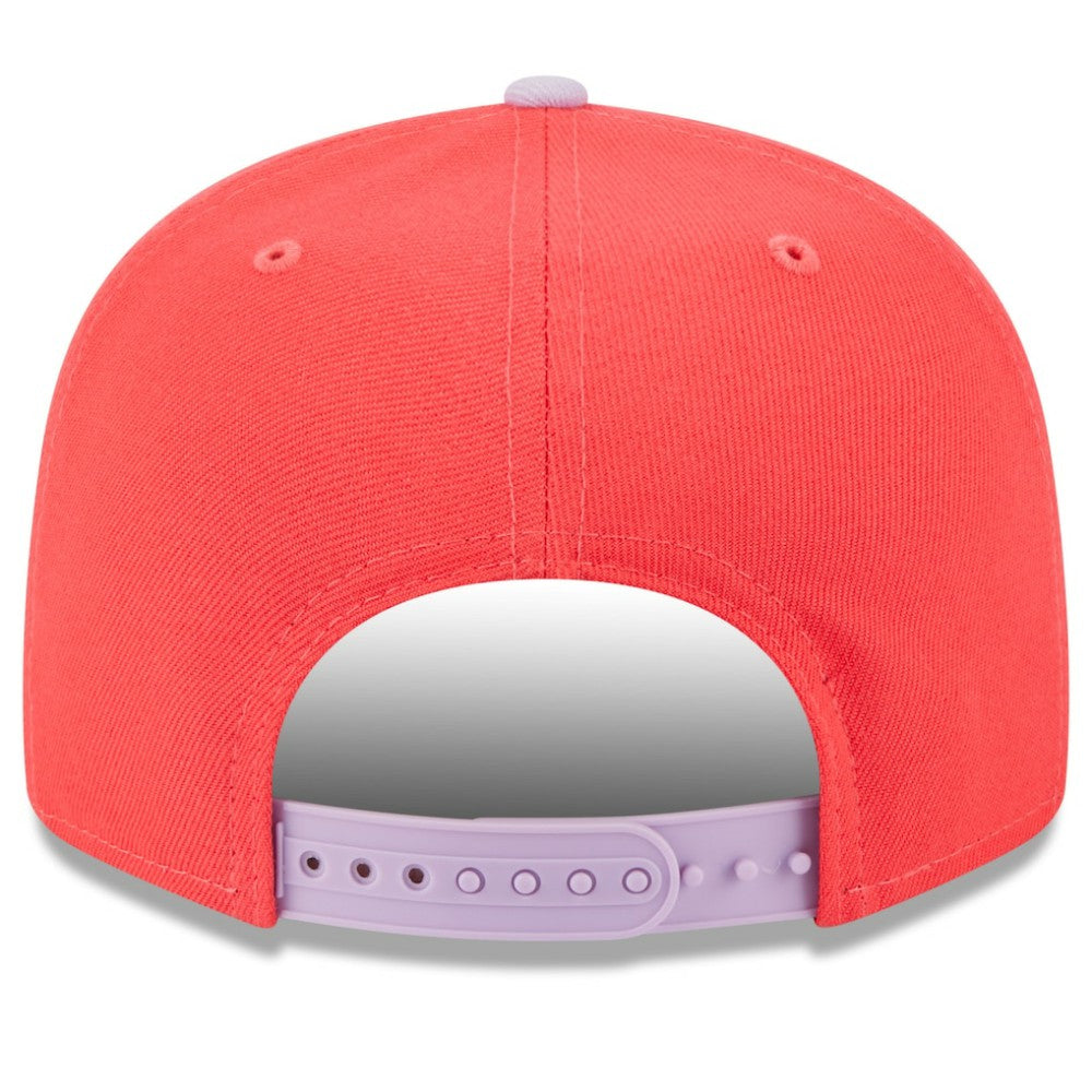 Athletics Spring Basic Two-Tone 9FIFTY Snapback Hat - Red/Purple | New Era