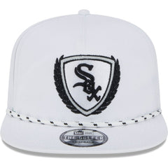 Chicago White Sox Golfer Tee 9FIFTY Snapback Hat - White | New Era
