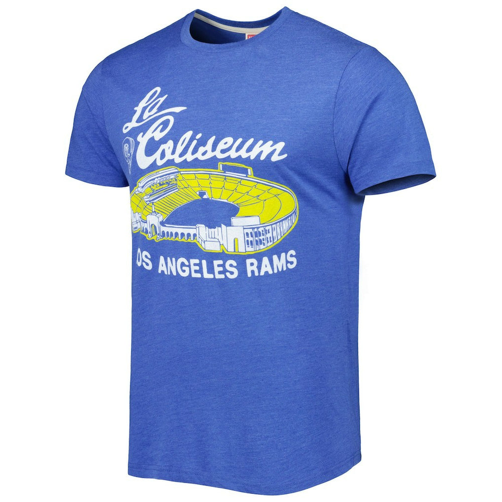 NFL Los Angeles Rams Homage Stadium Tri-Blend T-Shirt