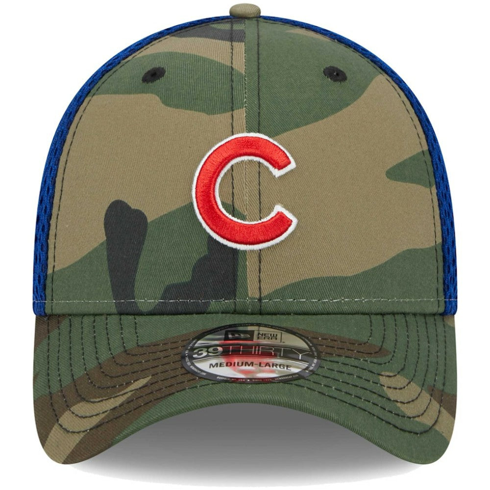 Chicago Cubs Team Neo 39THIRTY Flex Hat - Camo | New Era