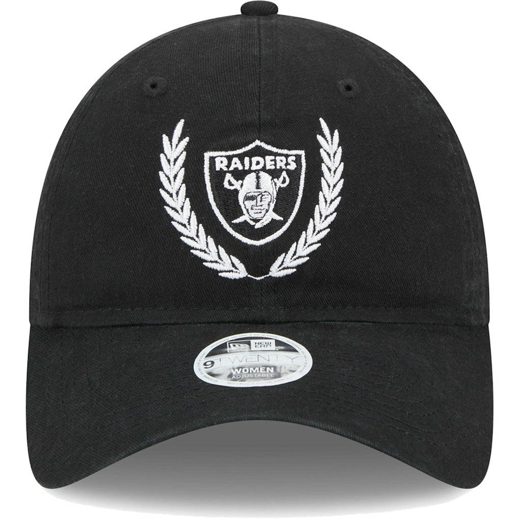 NFL Las Vegas Raiders Women's Leaves 9TWENTY Adjustable Hat