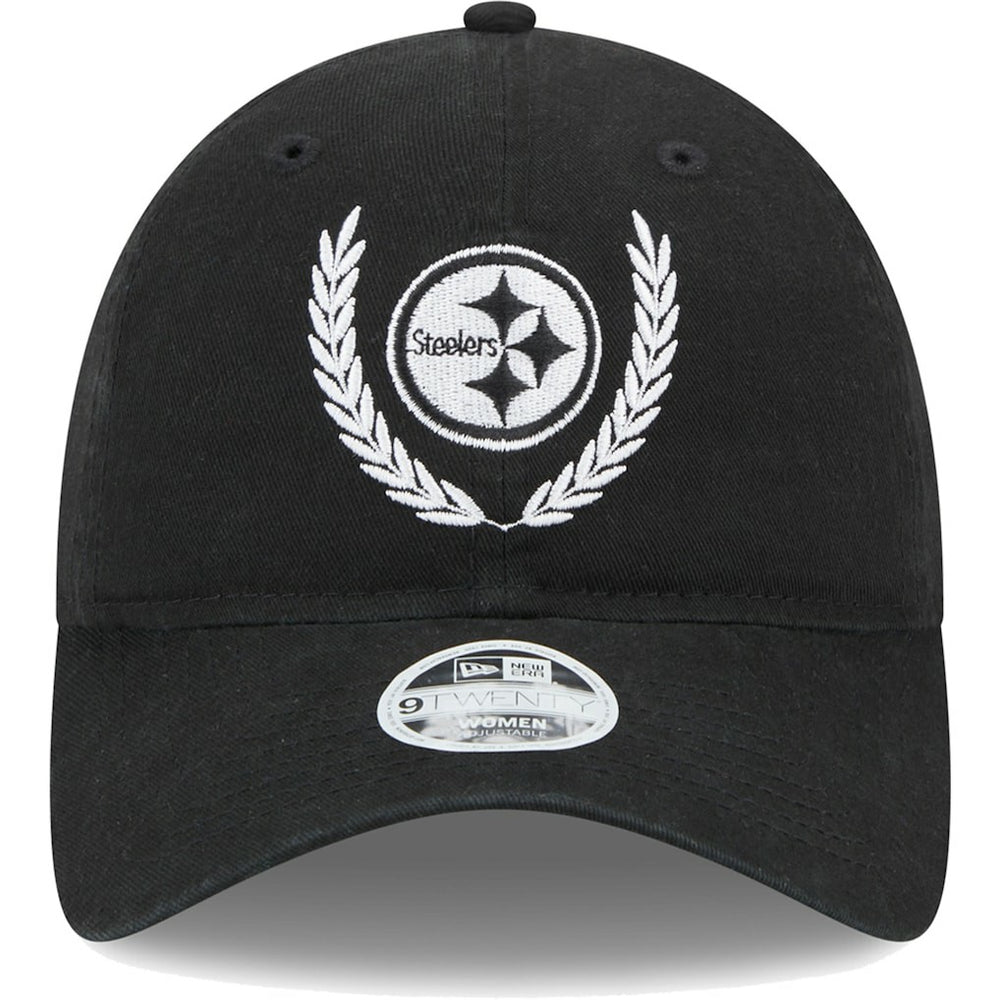 NFL Pittsburgh Steelers Women's Leaves 9TWENTY Adjustable Hat