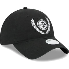NFL Pittsburgh Steelers Women's Leaves 9TWENTY Adjustable Hat