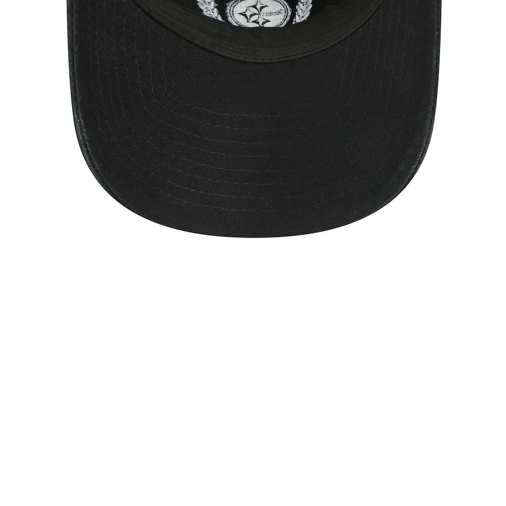 NFL Pittsburgh Steelers Women's Leaves 9TWENTY Adjustable Hat