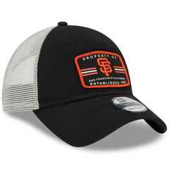 San Francisco Giants Property Trucker 9TWENTY Snapback Hat - Black | New Era