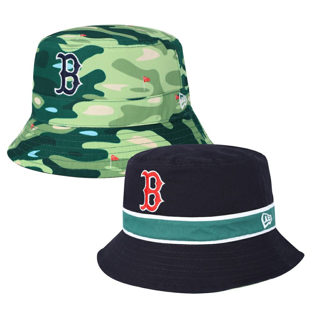 Boston Red Sox Reverse Bucket Hat - Navy | New Era