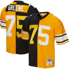 NFL Pittsburgh Steelers Joe Greene  1976 Split Legacy Replica Jersey