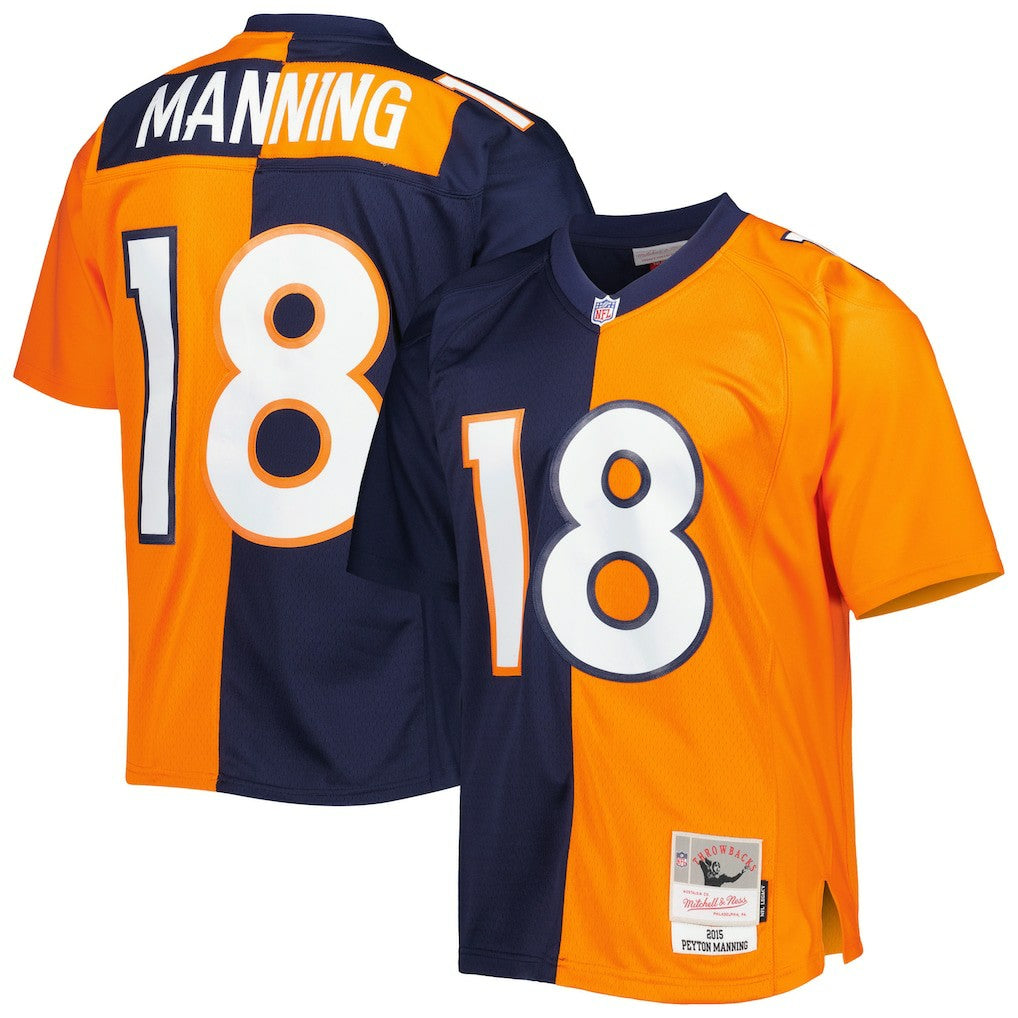 NFL Denver Broncos Peyton Manning  2015 Split Legacy Replica Jersey