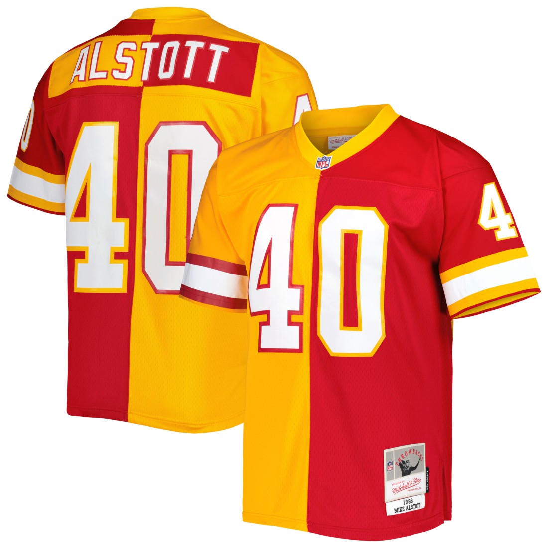 NFL Tampa Bay Buccaneers Mike Alstott  1996 Split Legacy Replica Jersey