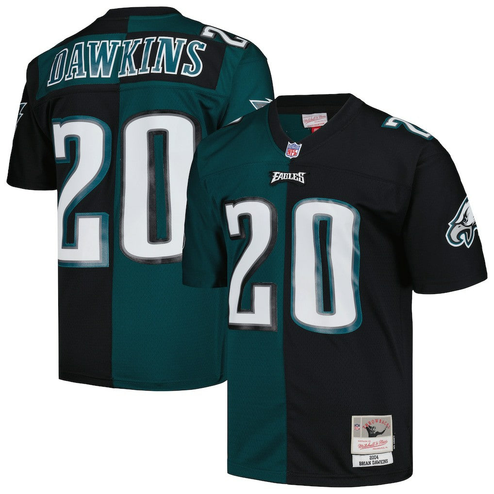 NFL Philadelphia Eagles Brian Dawkins  2004 Split Legacy Replica Jersey
