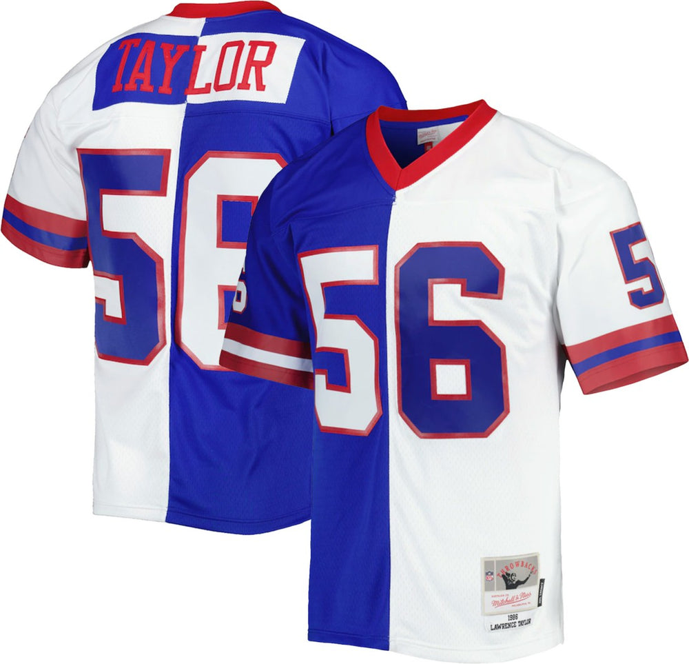 NFL New York Giants Lawrence Taylor  1986 Split Legacy Replica Jersey