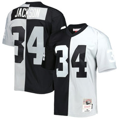 NFL Las Vegas Raiders Bo Jackson  1988 Split Legacy Replica Jersey