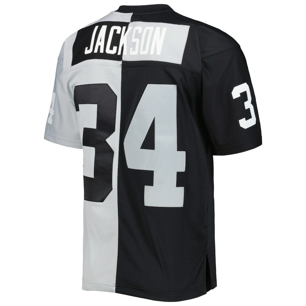NFL Las Vegas Raiders Bo Jackson  1988 Split Legacy Replica Jersey