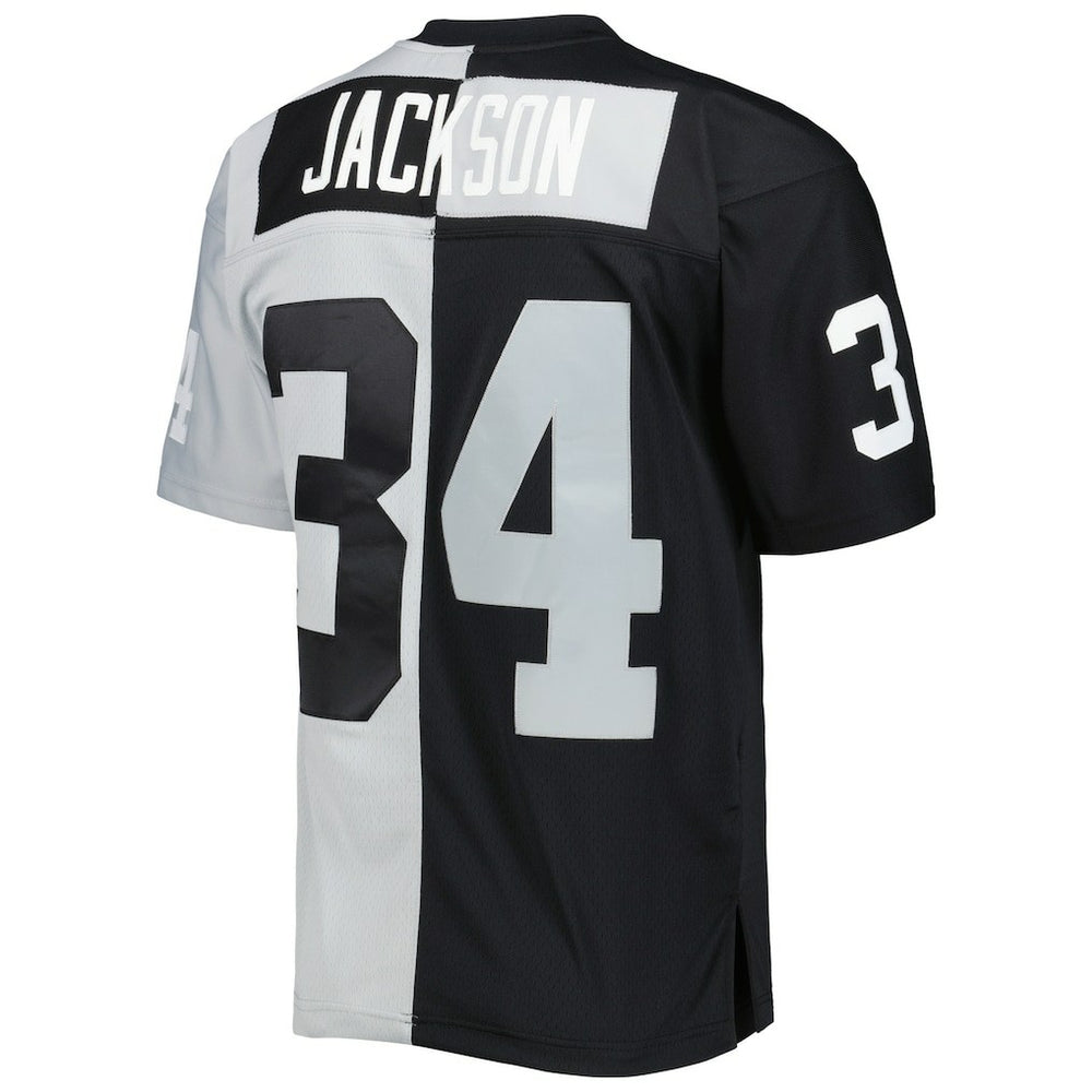 NFL Las Vegas Raiders Bo Jackson  1988 Split Legacy Replica Jersey