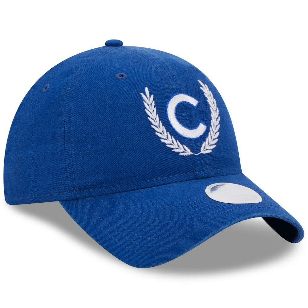 Chicago Cubs Women's Leaves 9TWENTY Adjustable Hat - Royal | New Era