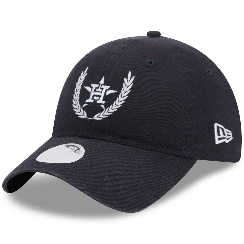 Houston Astros Women's Leaves 9TWENTY Adjustable Hat - Navy | New Era