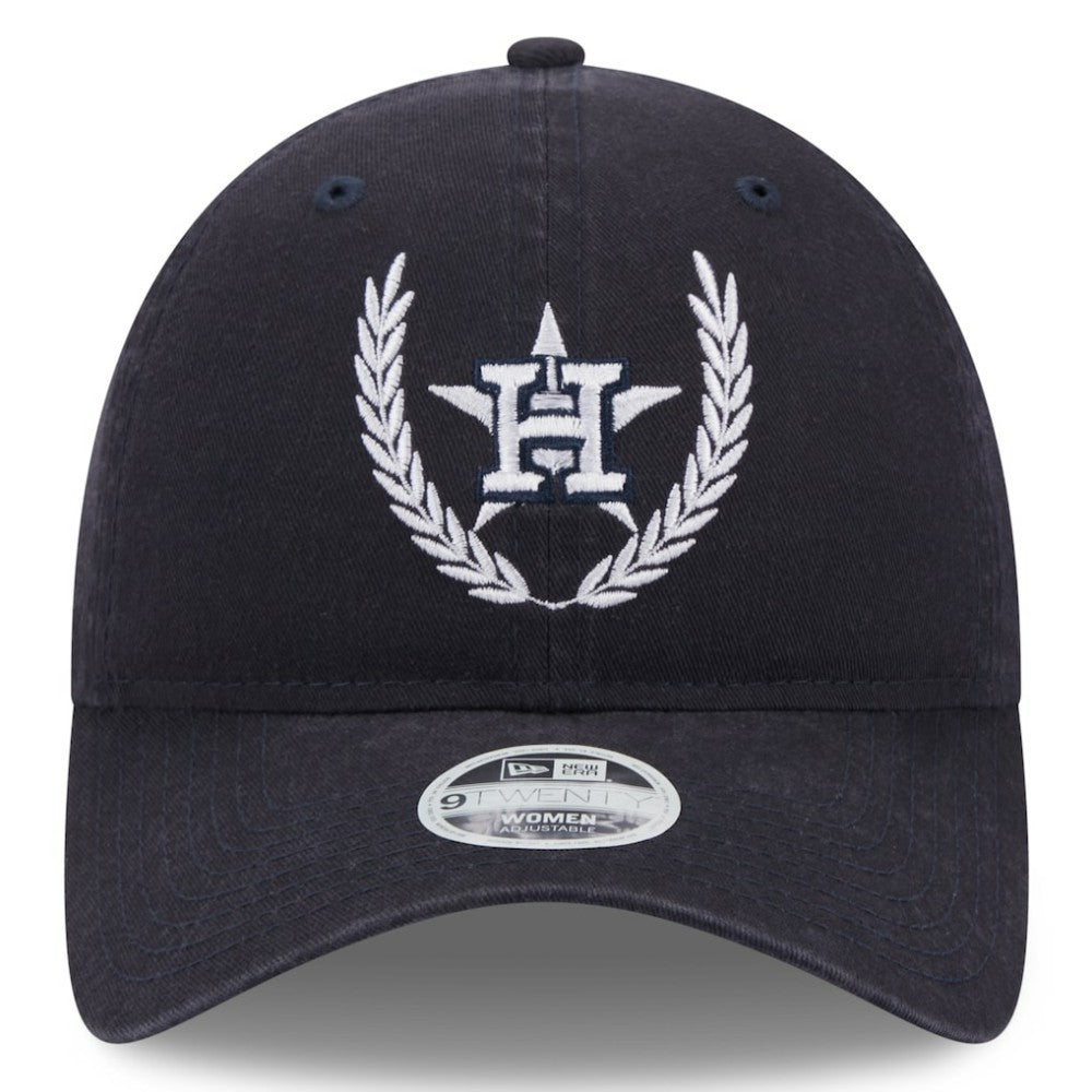 Houston Astros Women's Leaves 9TWENTY Adjustable Hat - Navy | New Era