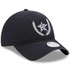 Houston Astros Women's Leaves 9TWENTY Adjustable Hat - Navy | New Era