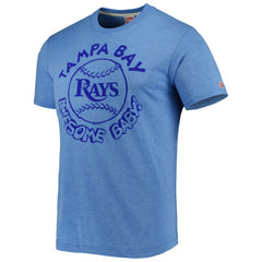 Tampa Bay Rays Homage Hyper Local Tri-Blend T-Shirt - Light Blue