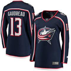 Johnny Gaudreau Columbus Blue Jackets Fanatics Women's Breakaway Player Jersey