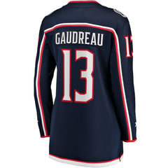 Johnny Gaudreau Columbus Blue Jackets Fanatics Women's Breakaway Player Jersey