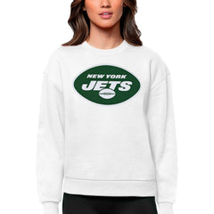 NFL New York Jets Antigua Women's Victory Logo Pullover Sweatshirt