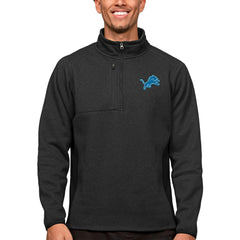 NFL Detroit Lions Antigua Course Quarter-Zip Pullover Top