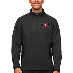 NFL San Francisco 49ers Antigua Course Quarter-Zip Pullover Top