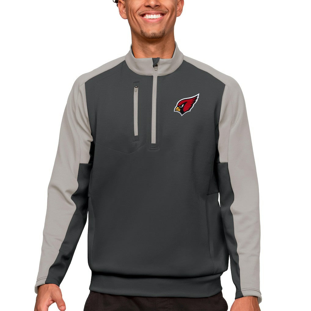 NFL Arizona Cardinals Antigua Team Quarter-Zip Pullover Top