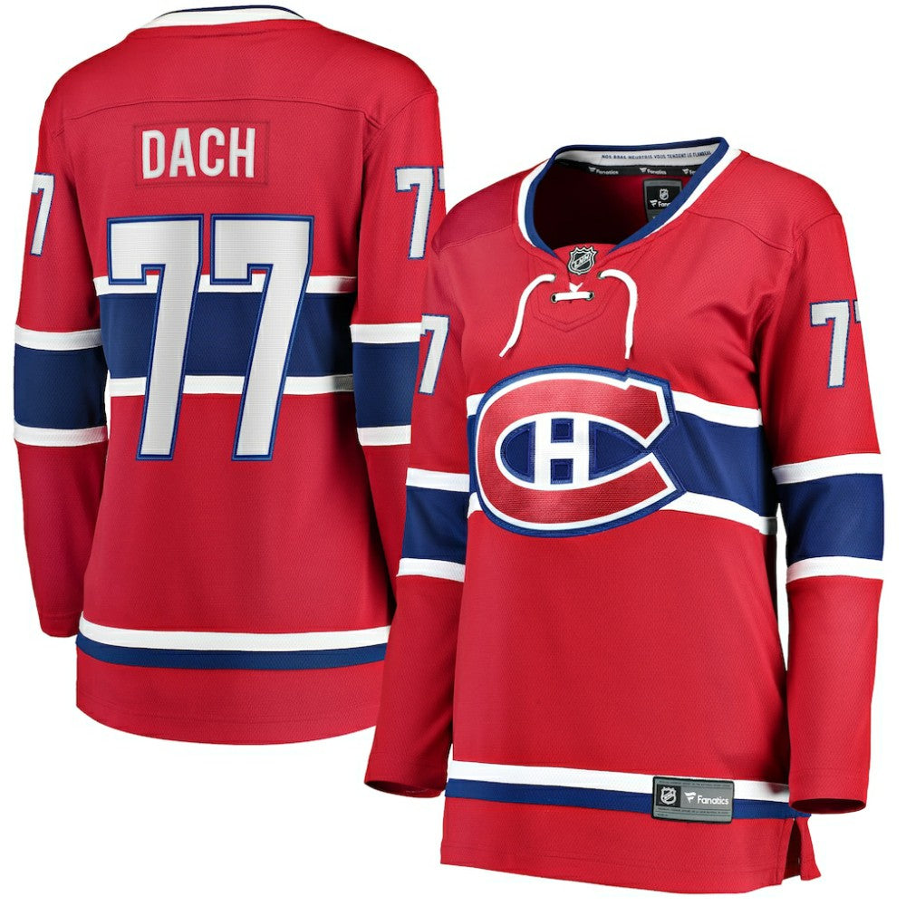 Kirby Dach Montreal Canadiens Fanatics Women's Home Breakaway Player Jersey