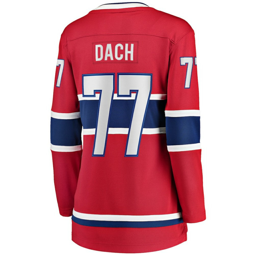 Kirby Dach Montreal Canadiens Fanatics Women's Home Breakaway Player Jersey
