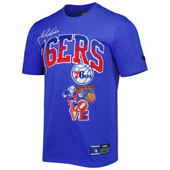 Philadelphia 76ers Pro Standard Hometown Chenille T-Shirt - Royal sale