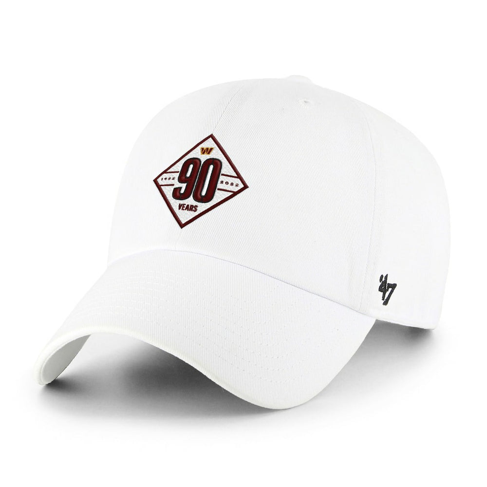 NFL Washington Commanders '47 90th Season Clean Up Adjustable Hat