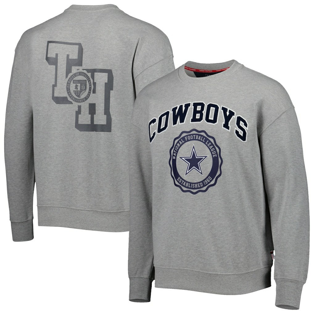 NFL Dallas Cowboys Tommy Hilfiger Ronald Crew Sweatshirt
