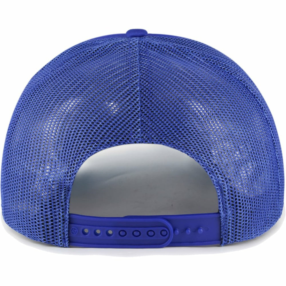 Chicago Cubs Backhaul Foam Trucker Snapback Hat - Royal | 47 brand