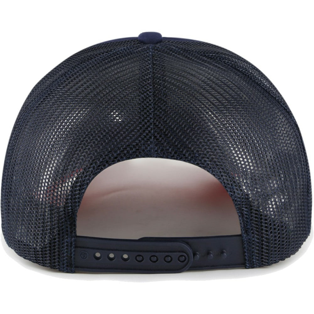 Boston Red Sox Backhaul Foam Trucker Snapback Hat - Navy | 47 brand