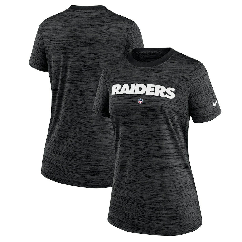 NFL Las Vegas Raiders Women's Sideline Velocity Performance T-Shirt
