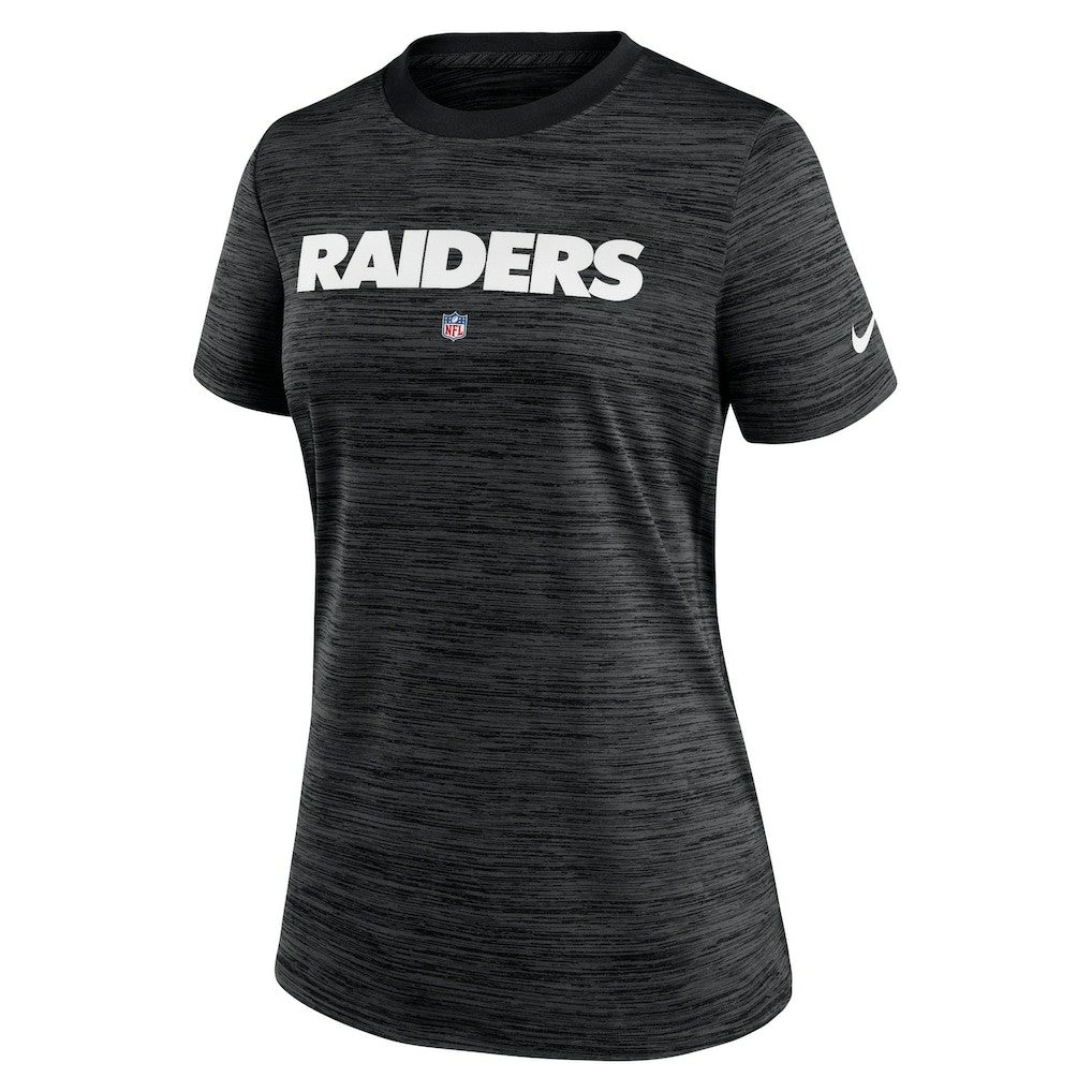 NFL Las Vegas Raiders Women's Sideline Velocity Performance T-Shirt