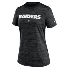 NFL Las Vegas Raiders Women's Sideline Velocity Performance T-Shirt