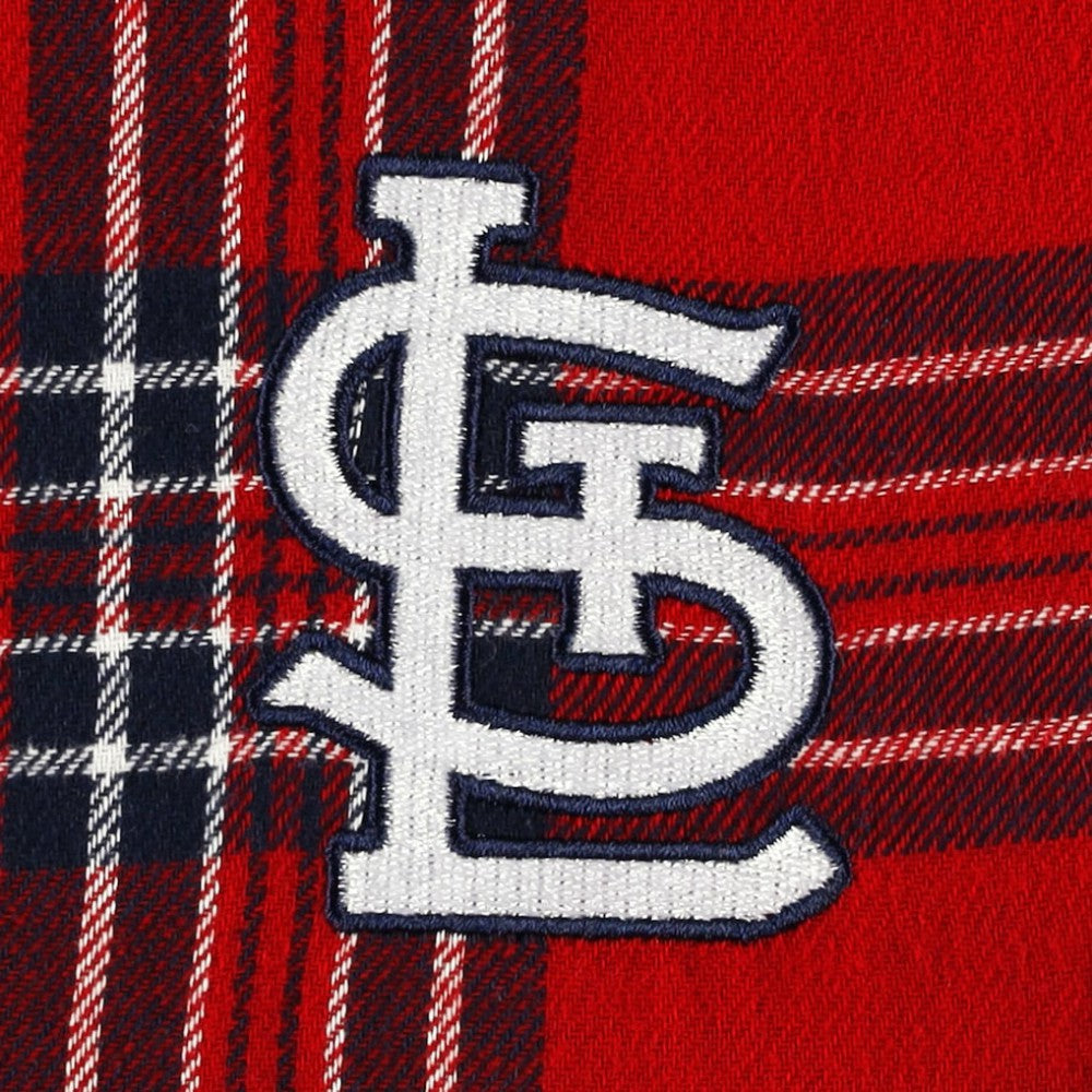 St. Louis Cardinals Concepts Sport Badge Top & Pants Sleep Set - Red/Navy