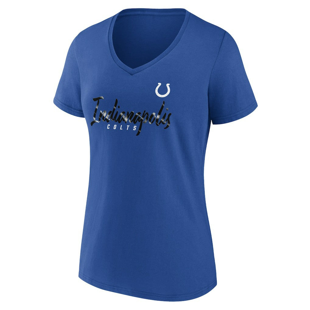 NFL Indianapolis Colts Women's Shine Time V-Neck T-Shirt