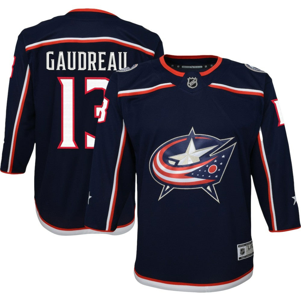 Johnny Gaudreau Columbus Blue Jackets Youth 2022/23 Premier Player Jersey