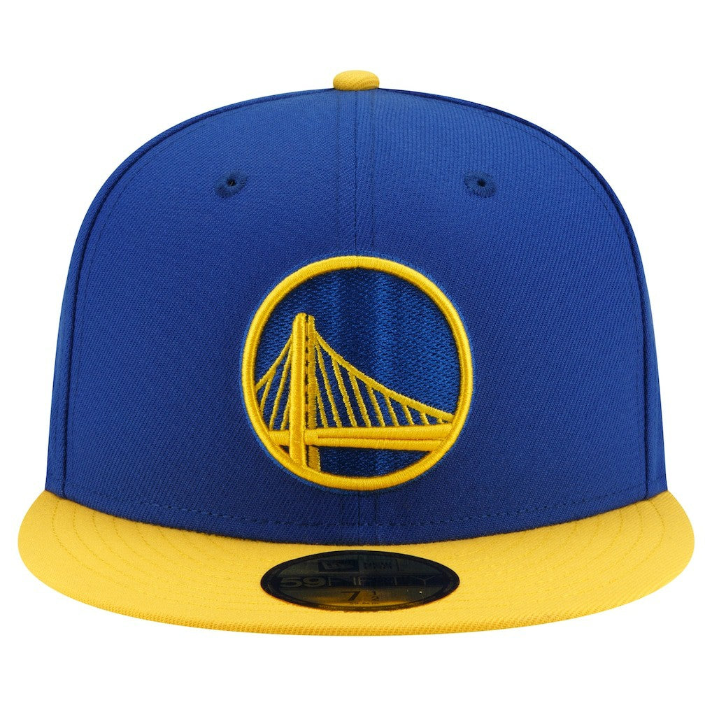 Golden State Warriors 2-Tone 59FIFTY Fitted Hat sale - Royal/Gold | New Era sale