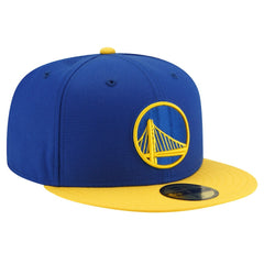 Golden State Warriors 2-Tone 59FIFTY Fitted Hat sale - Royal/Gold | New Era sale