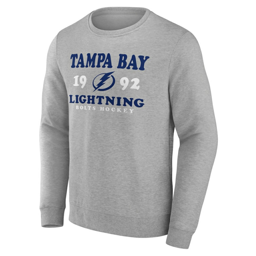 Tampa Bay Lightning Fanatics Fierce Competitor Pullover Sweatshirt