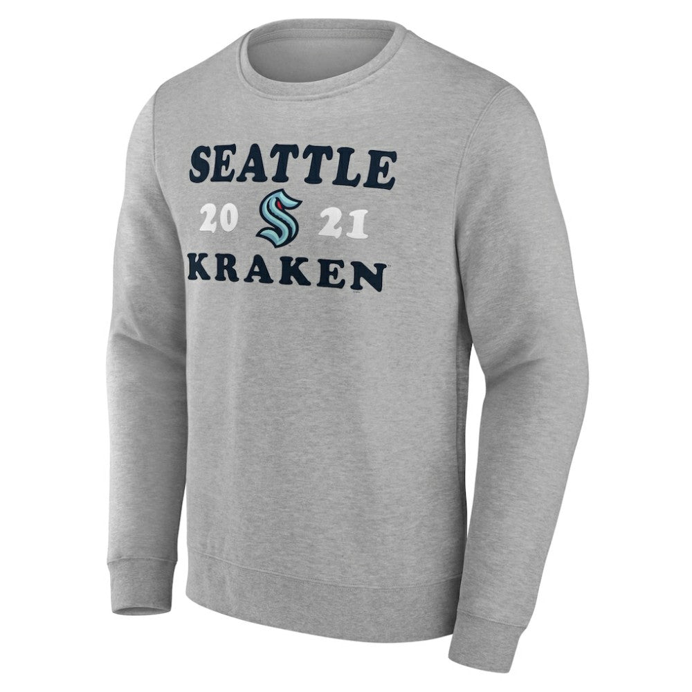 Seattle Kraken Fanatics Fierce Competitor Pullover Sweatshirt