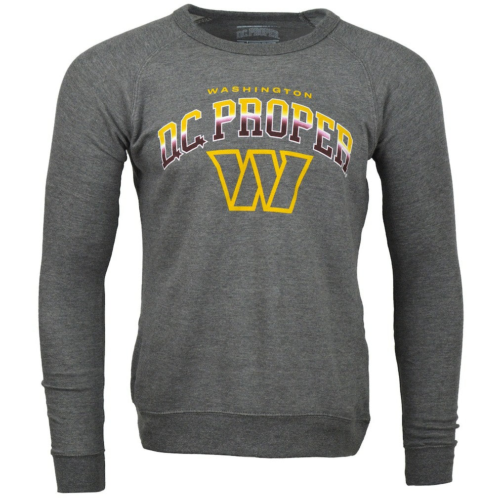 NFL Washington Commanders DC PROPER Signature Raglan Vintage Pullover Sweatshirt