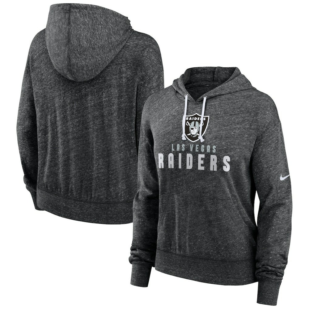 NFL Las Vegas Raiders Women's Gym Vintage Lightweight Pullover Hoodie