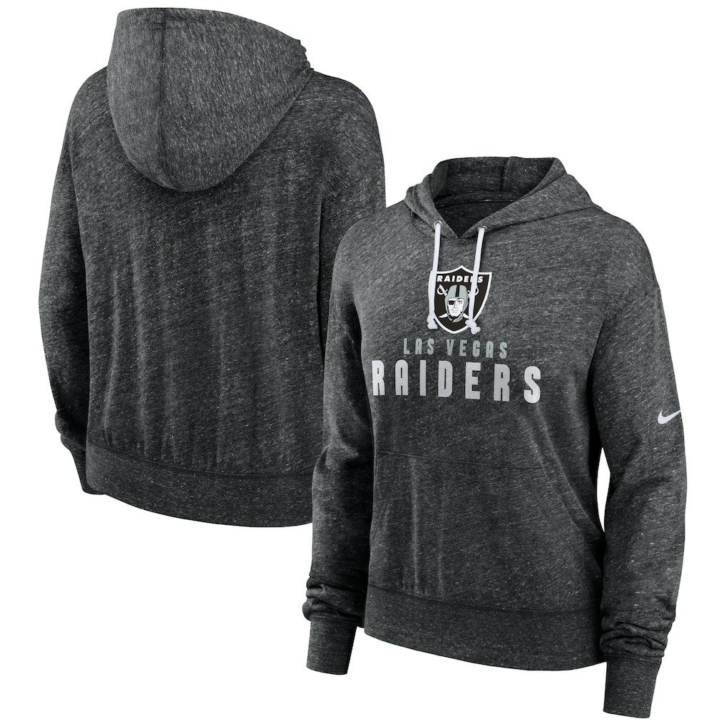 NFL Las Vegas Raiders Women's Gym Vintage Lightweight Pullover Hoodie