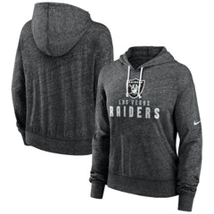 NFL Las Vegas Raiders Women's Gym Vintage Lightweight Pullover Hoodie